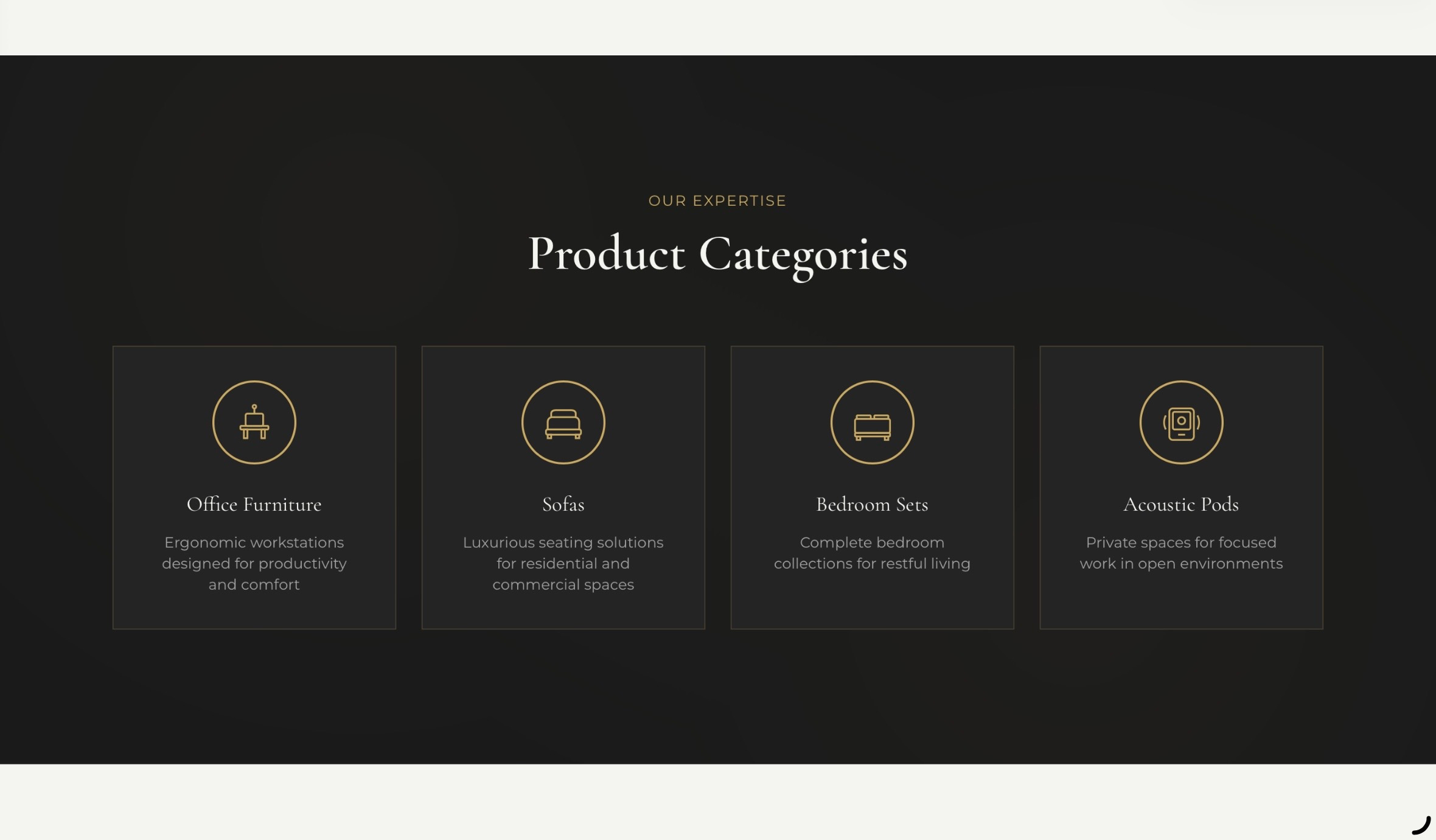 Example of Landing Page