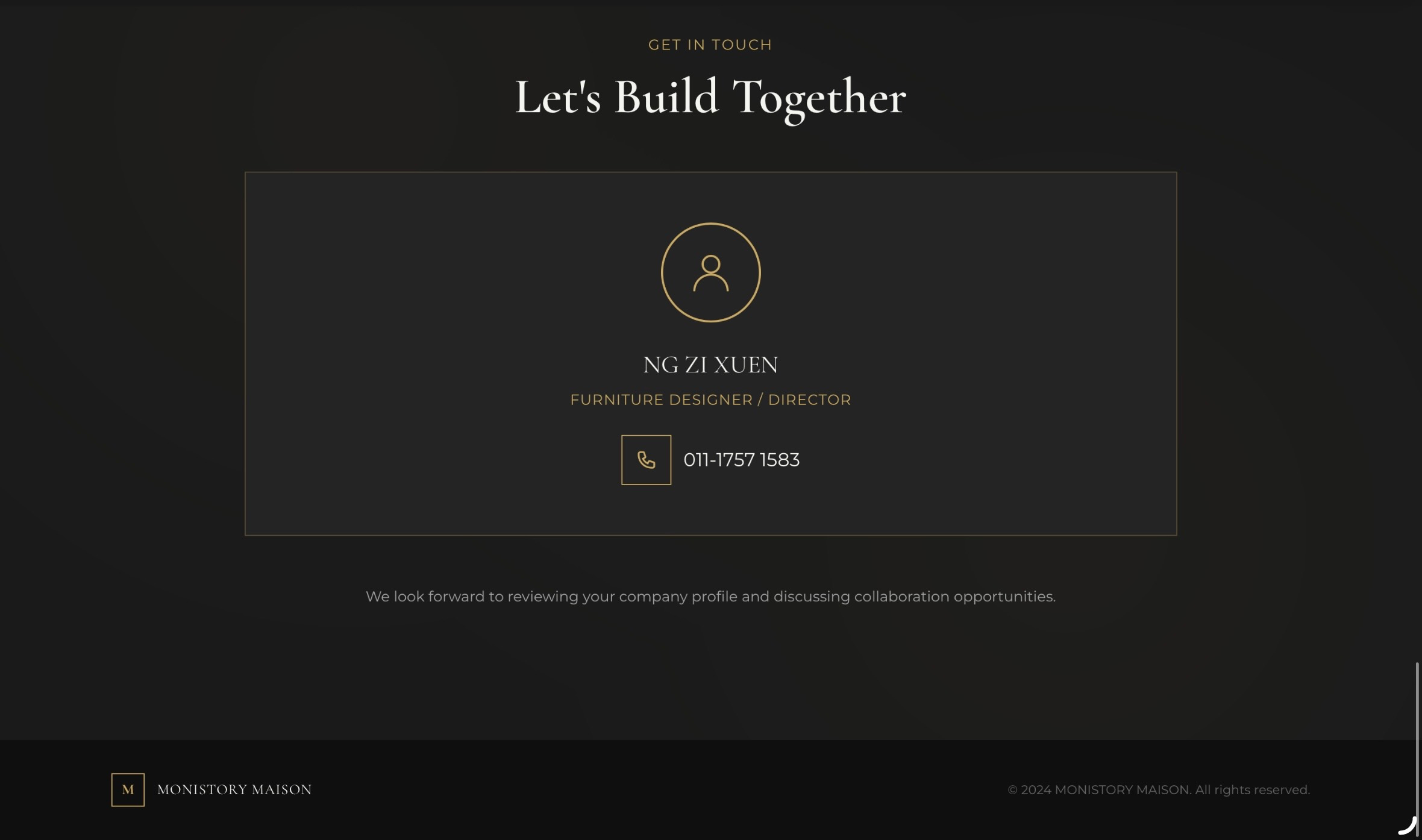 Example of Landing Page