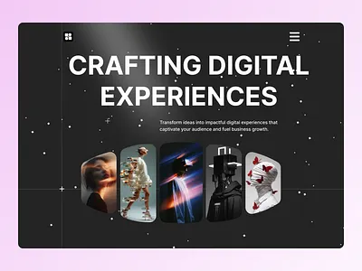✨ Vanta Digital — Crafting Digital Experiences For Your Brand creative agency dark ui digital agency homepage landing page modern ui portfolio typography ui design ux design web design
