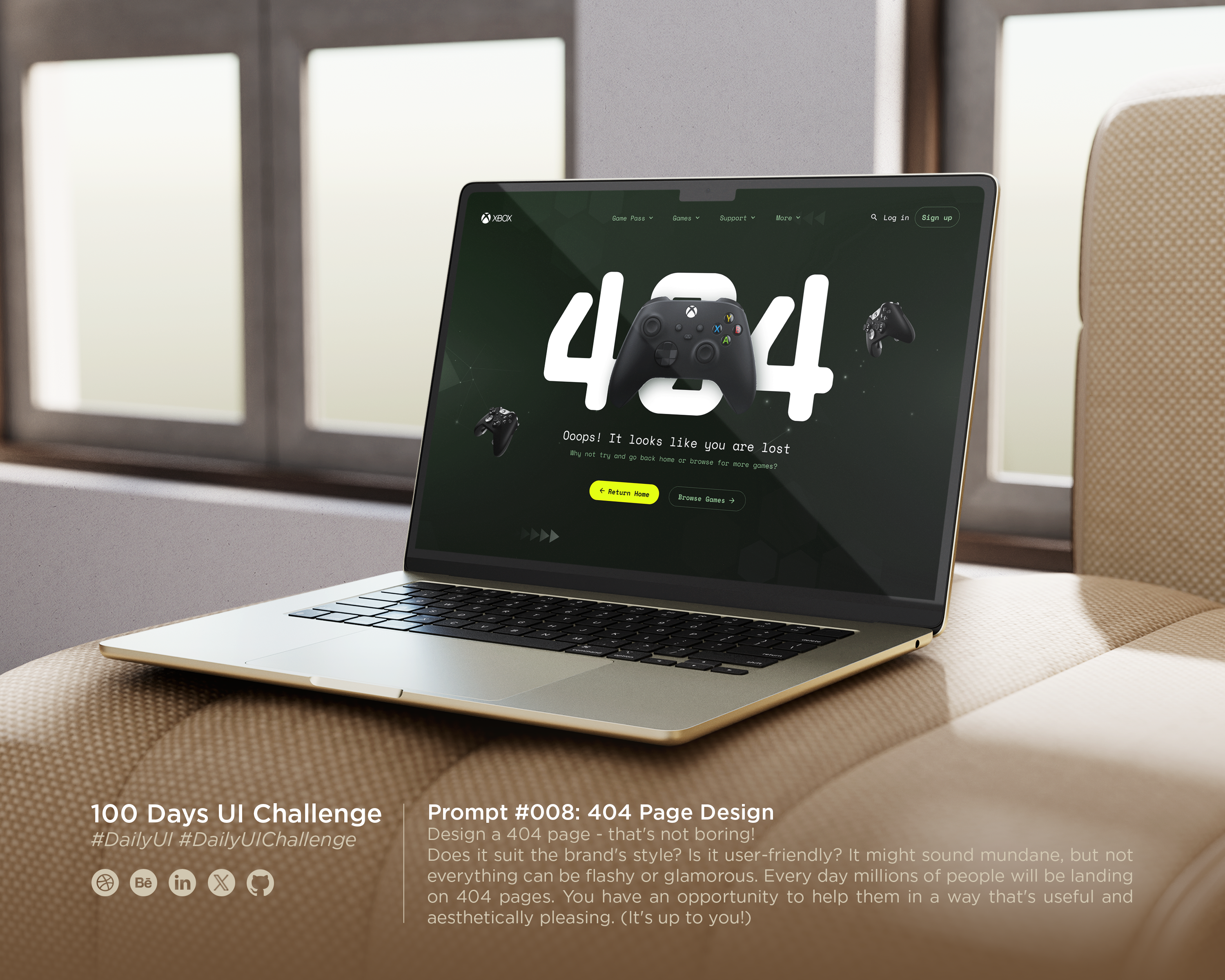 Daily UI Challenge - 008
