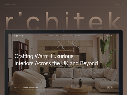 Architecture & Interior Website Design