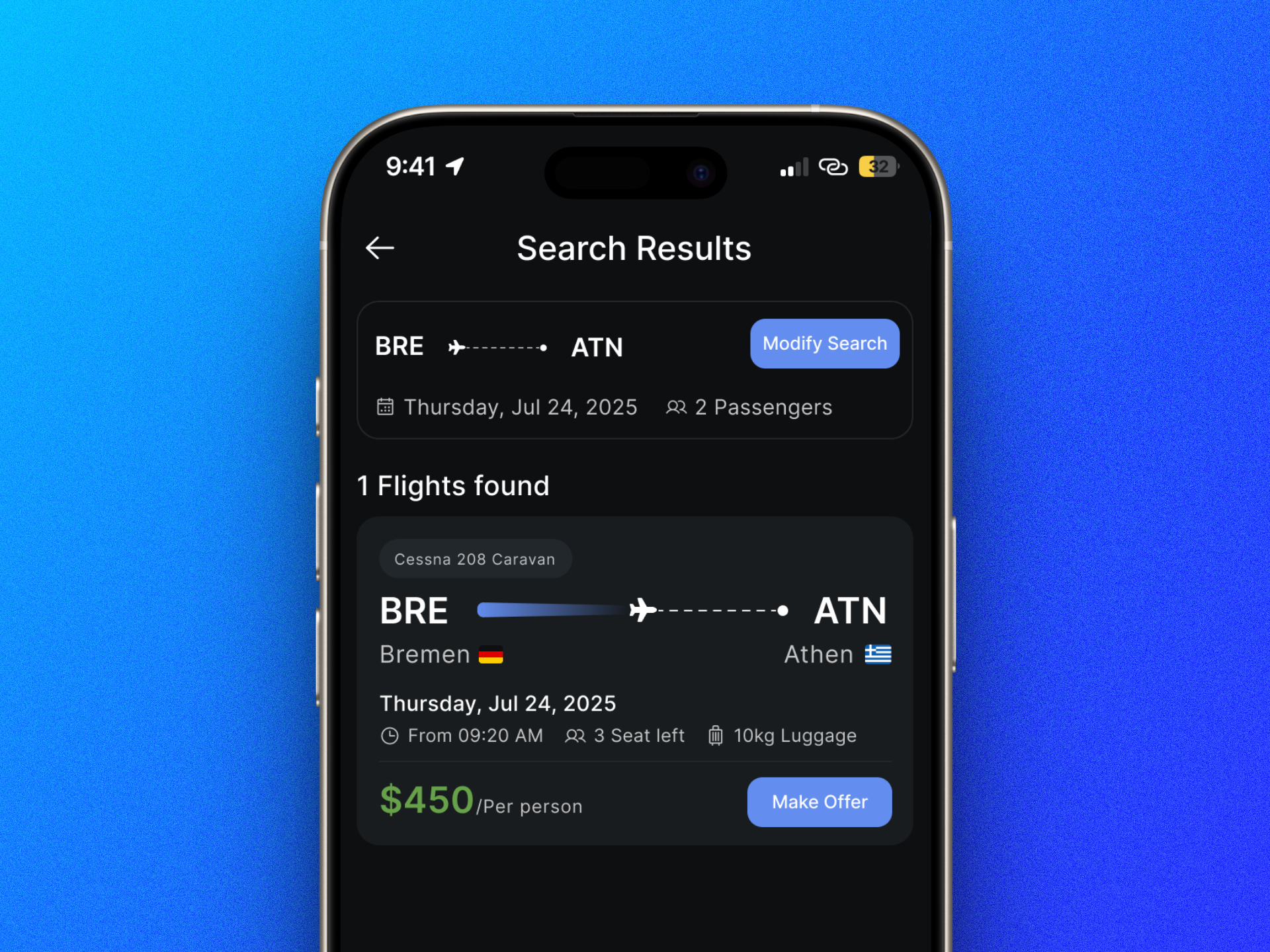 Flight-Pool Search flow