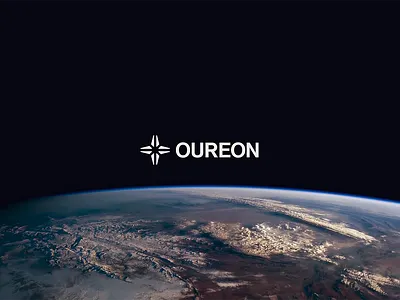 Oureon Tech Branding aerospace aerospace defense ai software brand identity brand identity system branding defense software design graphic design guiding star logo illustration logo logo design plane saas space star logo unmanned flight software visual identity