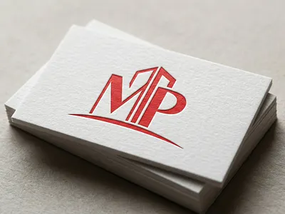 MP Real Estate Monogram | Premium Corporate Brand Identity branding business card design design logo digital art estate logo graphic design illustration letter logo logos modern logo monogram monogram logo mp personal logo real estate simple logo symbol vector