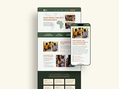 REAP Non Profit Website africa branding charity website donation donation platform donor landing page logo map marketing website non profit non profit website service page ui visual graphic
