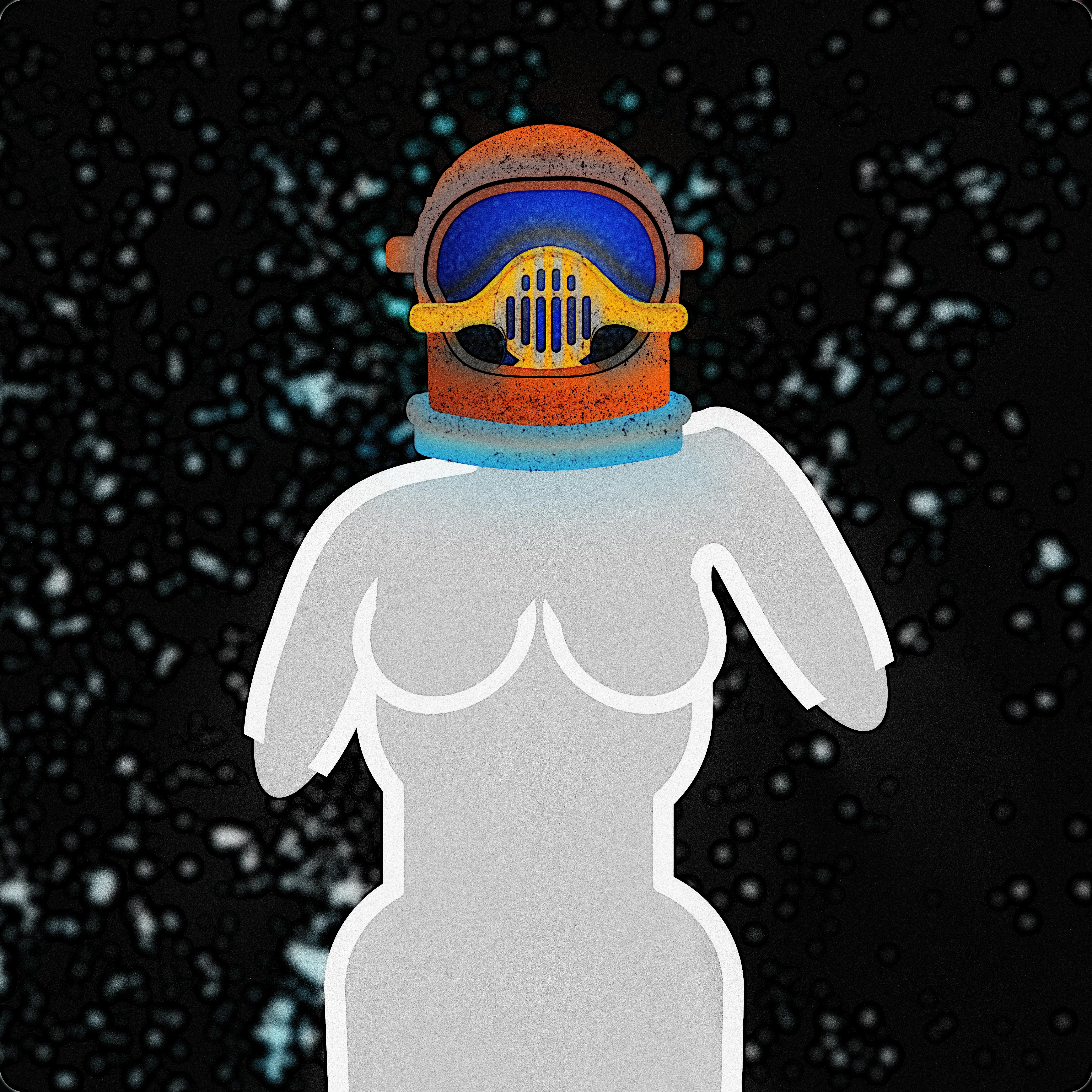 helsmutt study collage doodle helmet helsmutt illustration noise shunte88 texture vector