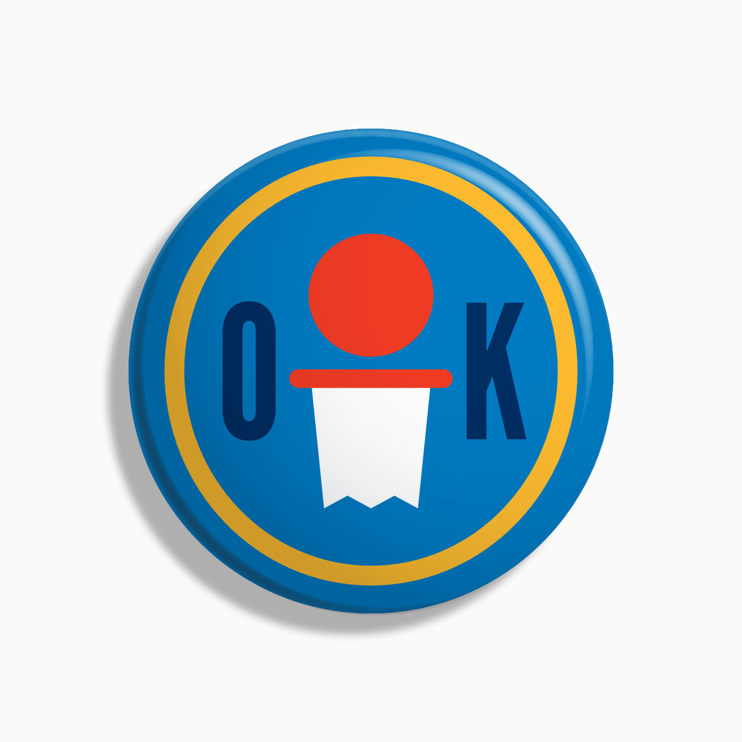 OklaHoma Hoop design logo logo mark minimal oklahoma oklahoma city thicklines thunder type typography