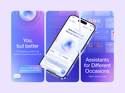 BlankAI. AppStore Screenshots