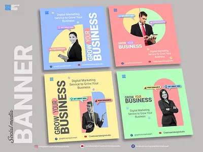 Social Media Banner advertising banner banner design branding creative banner fashion banner graphic design media design social media banner web banner