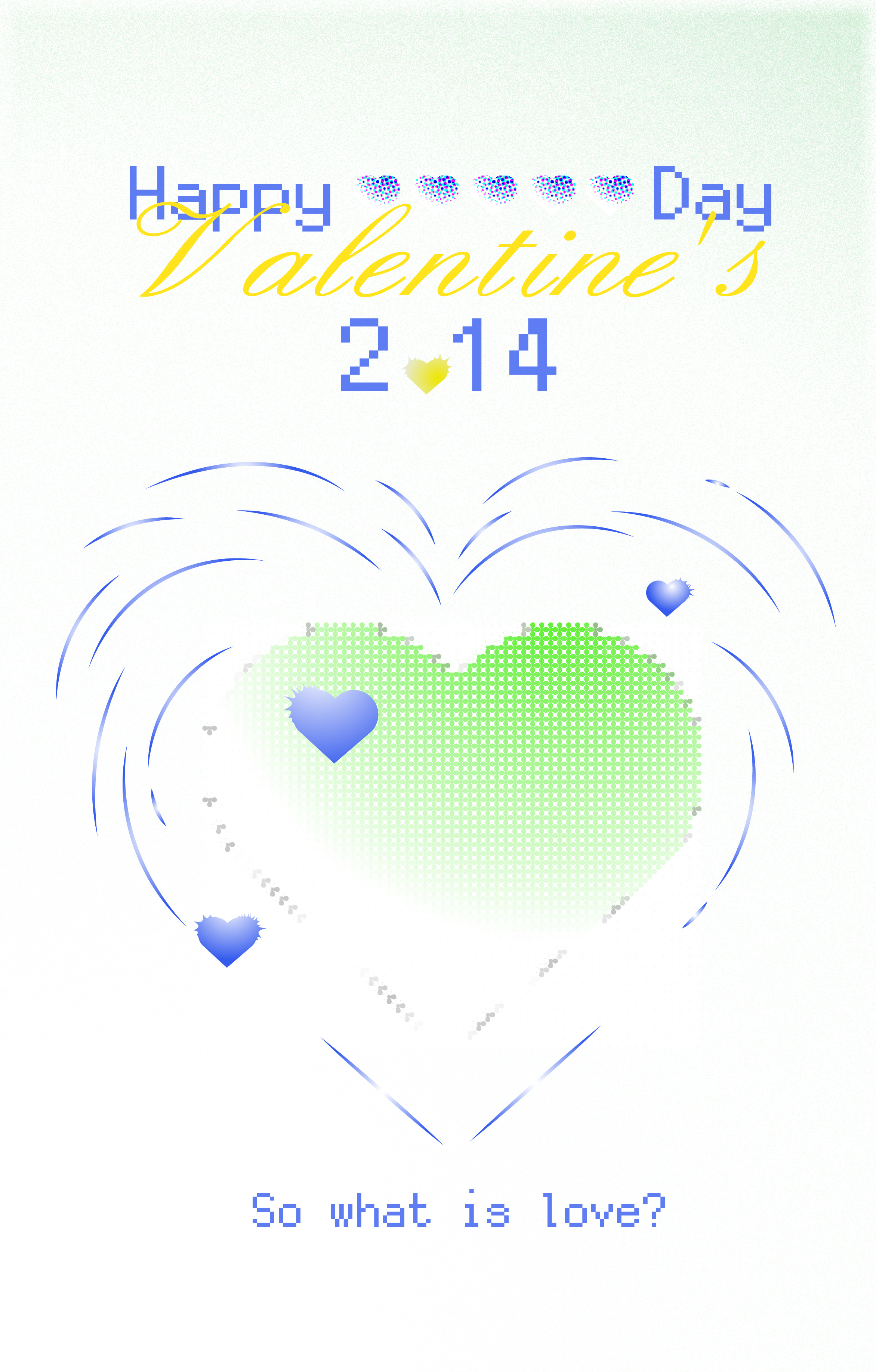 2.14 2.14 color graphic love shape visual