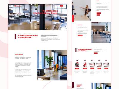 Spaceful - WordPress bold bright brightness interior design modern ui office fitouts webdesign workspace designer