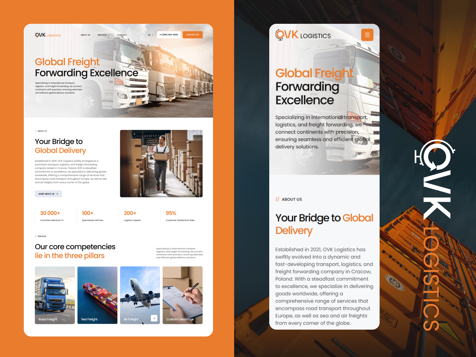 Corporate Webflow Website for Logistics Company animation branding development logistics animation logistics branding logistics graphic design logistics logo logistics saas logistics ui logistics ui design logistics ui ux logistics uiux logistics user experience logistics ux logistics ux design logistics website ui ux webdesign website