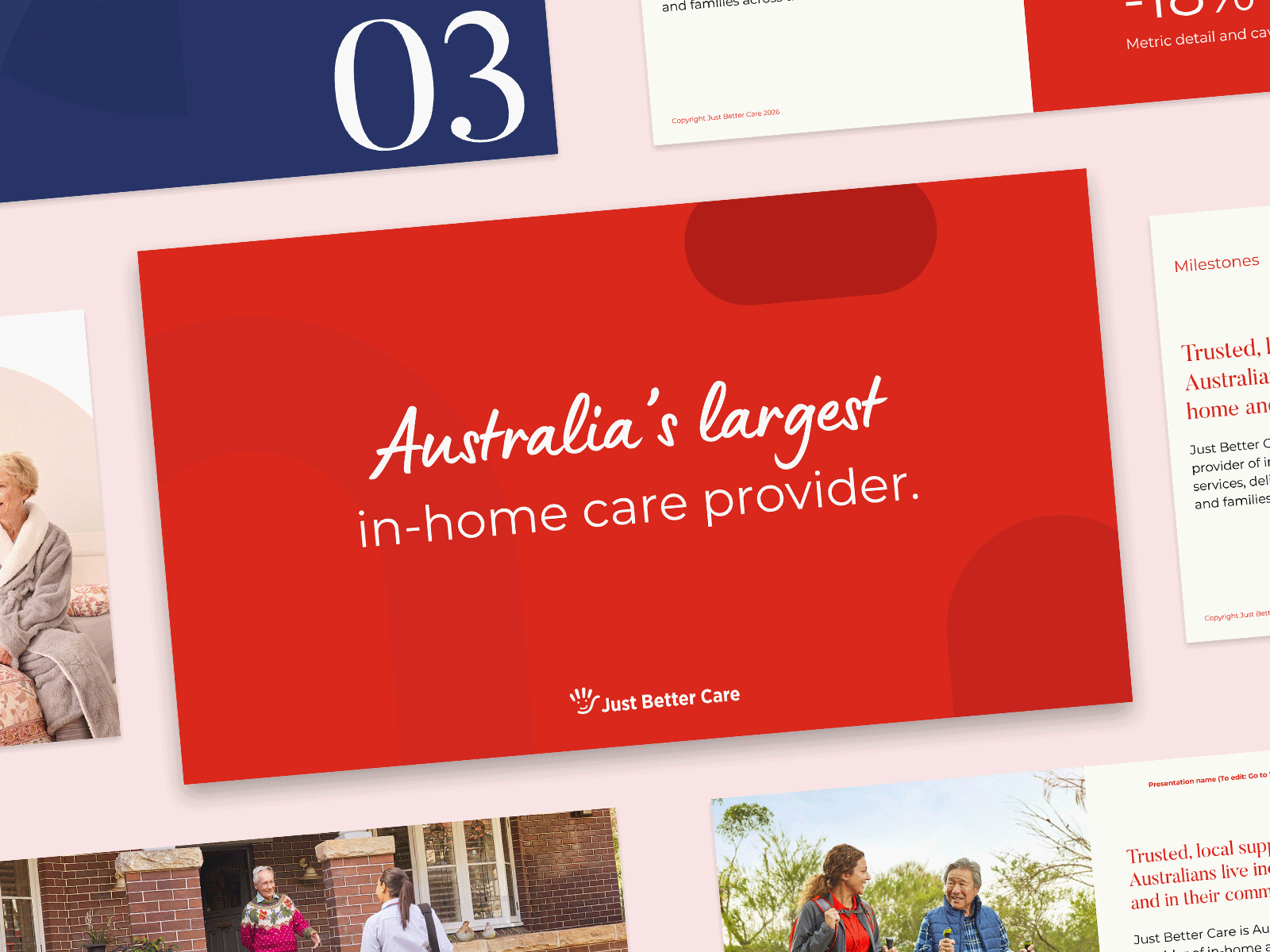 Just Better Care / PowerPoint template