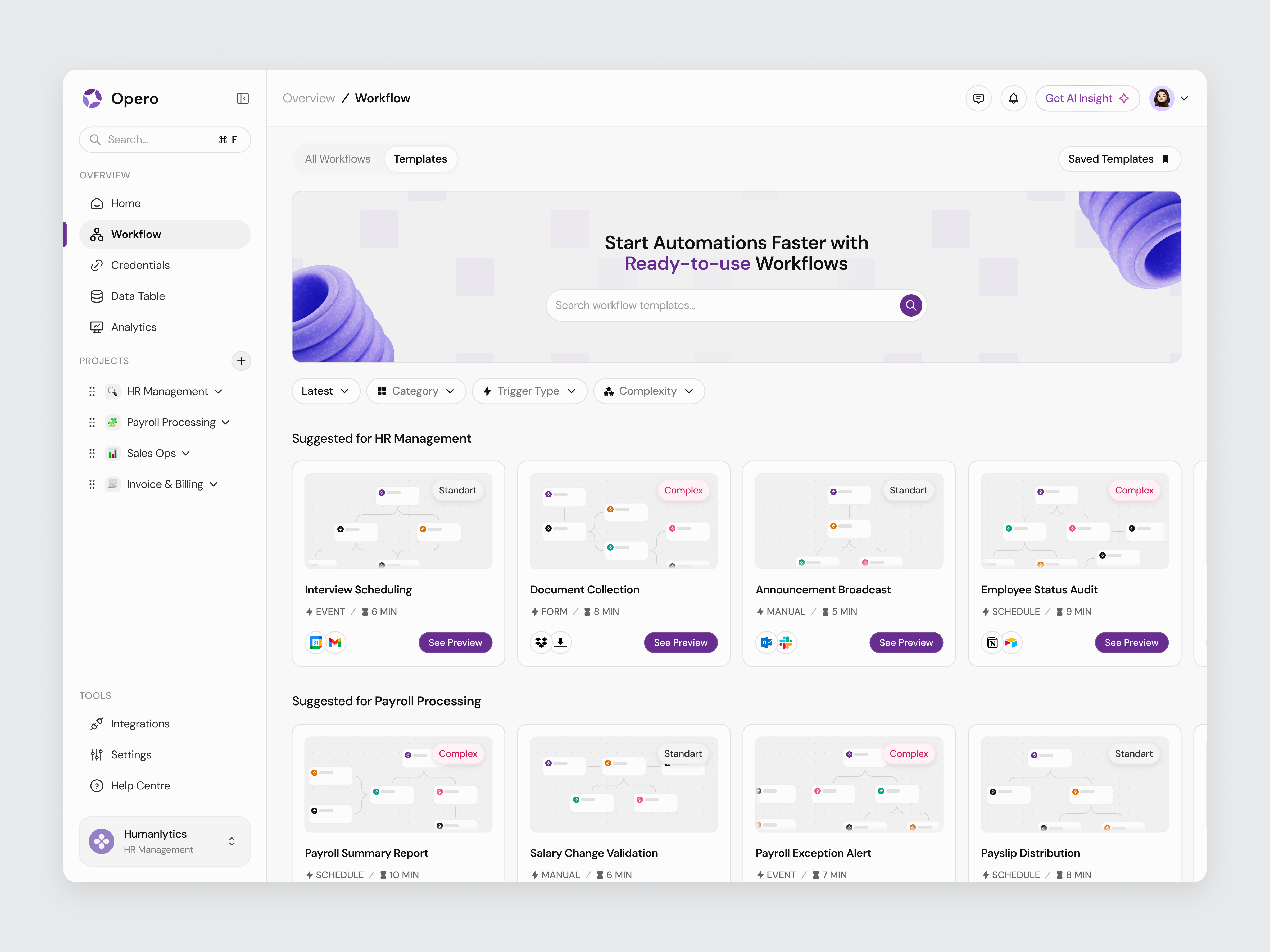 AI Automation Workflow Dashboard - Templates Page ai ai automation ai automation dashboard ai workflow automation ai workflow automation website automation company dashboard design minimal modern template ui ui design ux design website workflow workflow automation workflow builder workflow builder dashboard