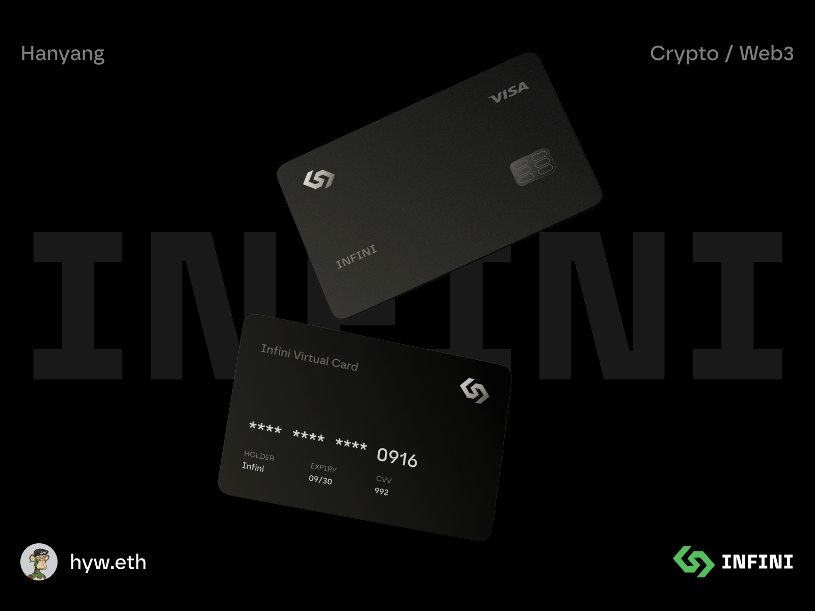 INFINI | Less Friction, More Revenue | Credit Card for Business bank bank card bitcoin blockchain branding btc card credit card crypto design finance minimal minimalist ui wallet web3