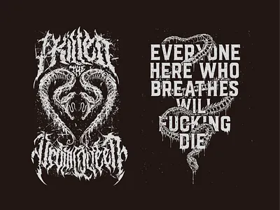 IKTPQ MERCH DESIGN by Martgraphic apparel bandmerch branding clothing dark art design graphic iktpq illustration logo martgraphic merchband streetwear ui vector