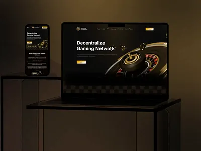 Decentralized Gaming Network blockchain defi defi website futuristic gaming gaming network home page landing page nft staking web3