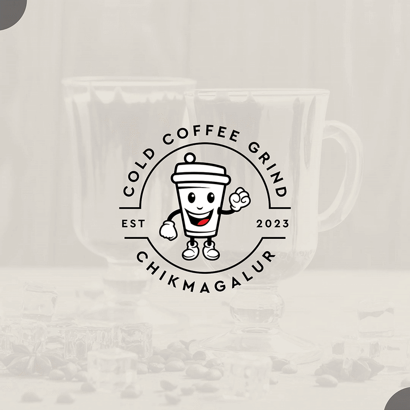 Cold Coffee Grind – Perfect Brand Identity brand design brand identity branding design design logo flat graphic design illustration logo logo design logos logotype minimal minimalist modern ui unique