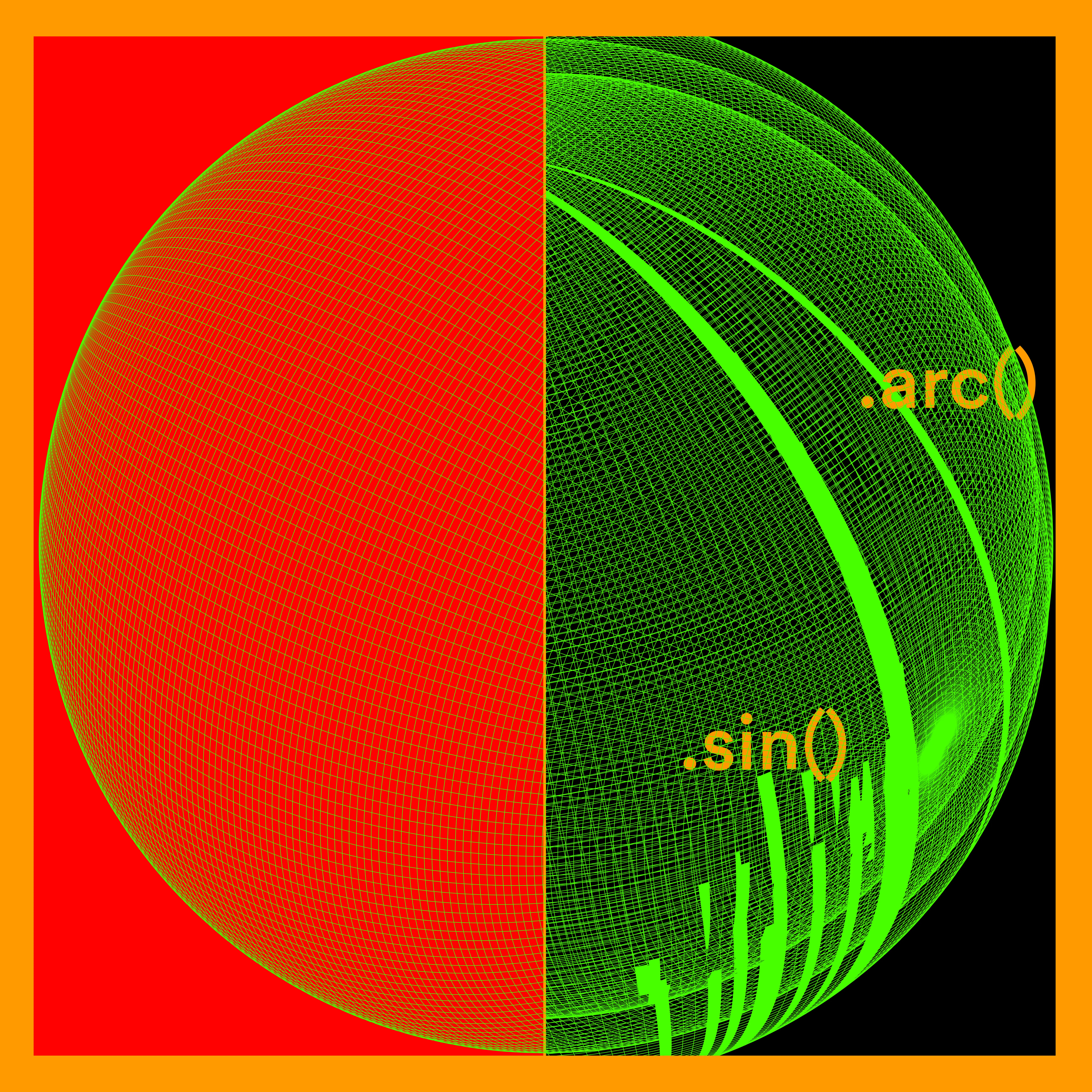 triggered .arc() .sin() illustration shunte88 trig triggered vector
