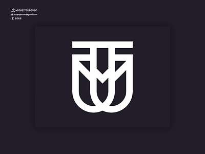Monogram TM Logo Design design design logo letter lettering logo logos minimal monogram monogram tm tm tm logo