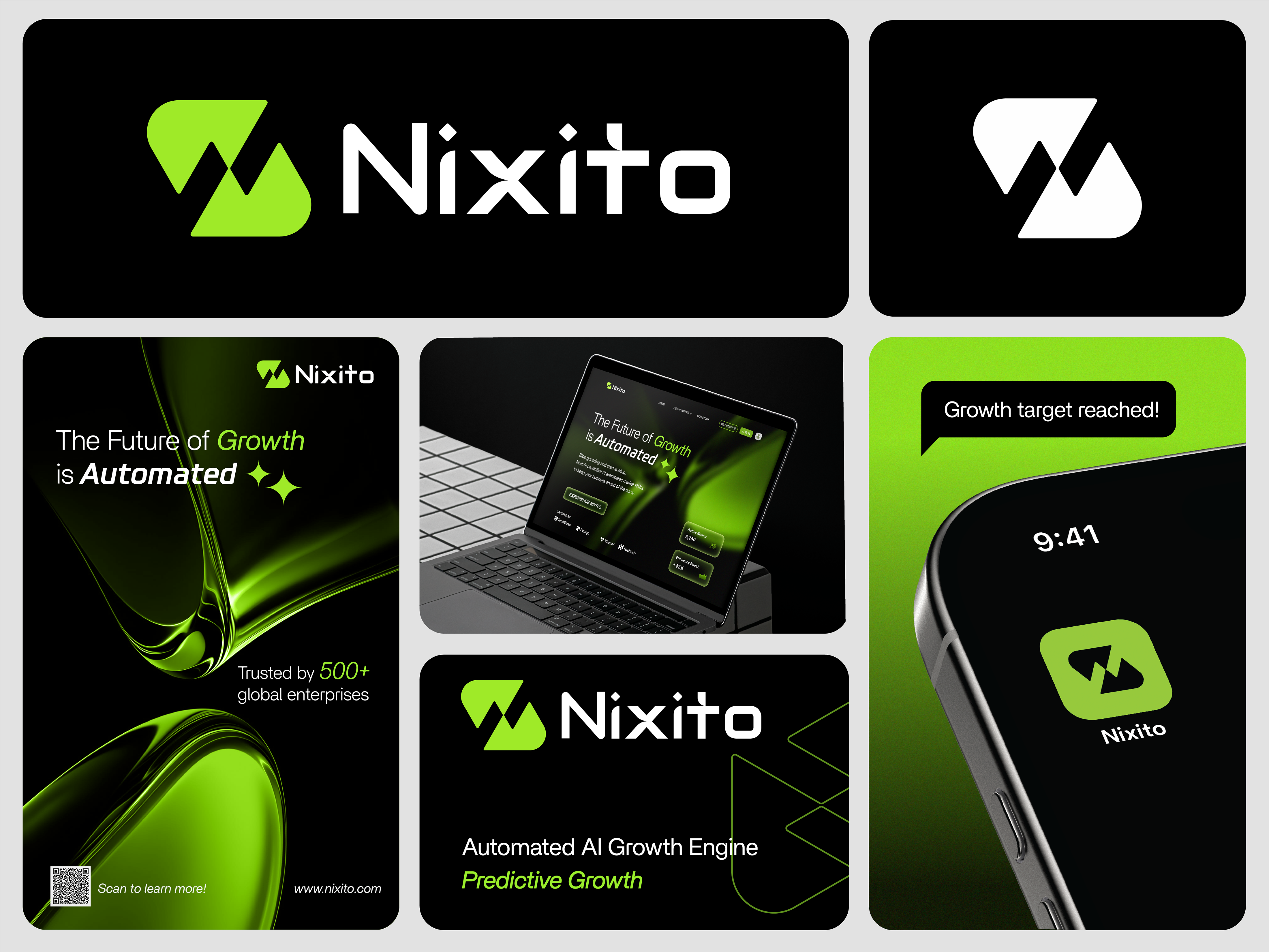 Example of Startup Logo Design And Visual Identity
