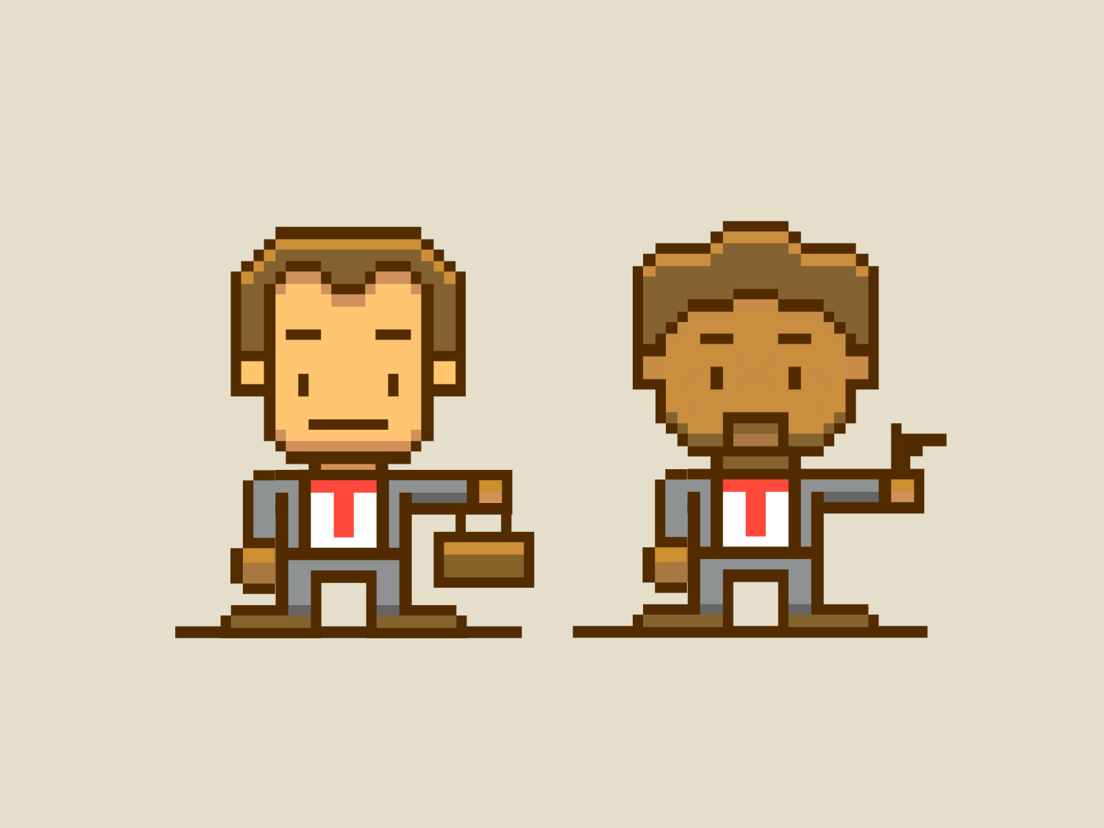 Pulp Fiction pixel art