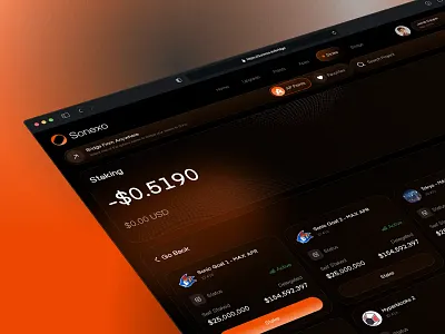 EVM Blockchain Dashboard - Staking crypto dashboard crypto staking evm blockchain staking trading ui web design