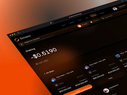 EVM Blockchain Dashboard - Staking