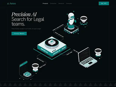 Open-source AI. agents al animation chatbots data data science foundation models genal generative al isometric illustration landing landing page language models machine learning motion ui ui animation ux web website