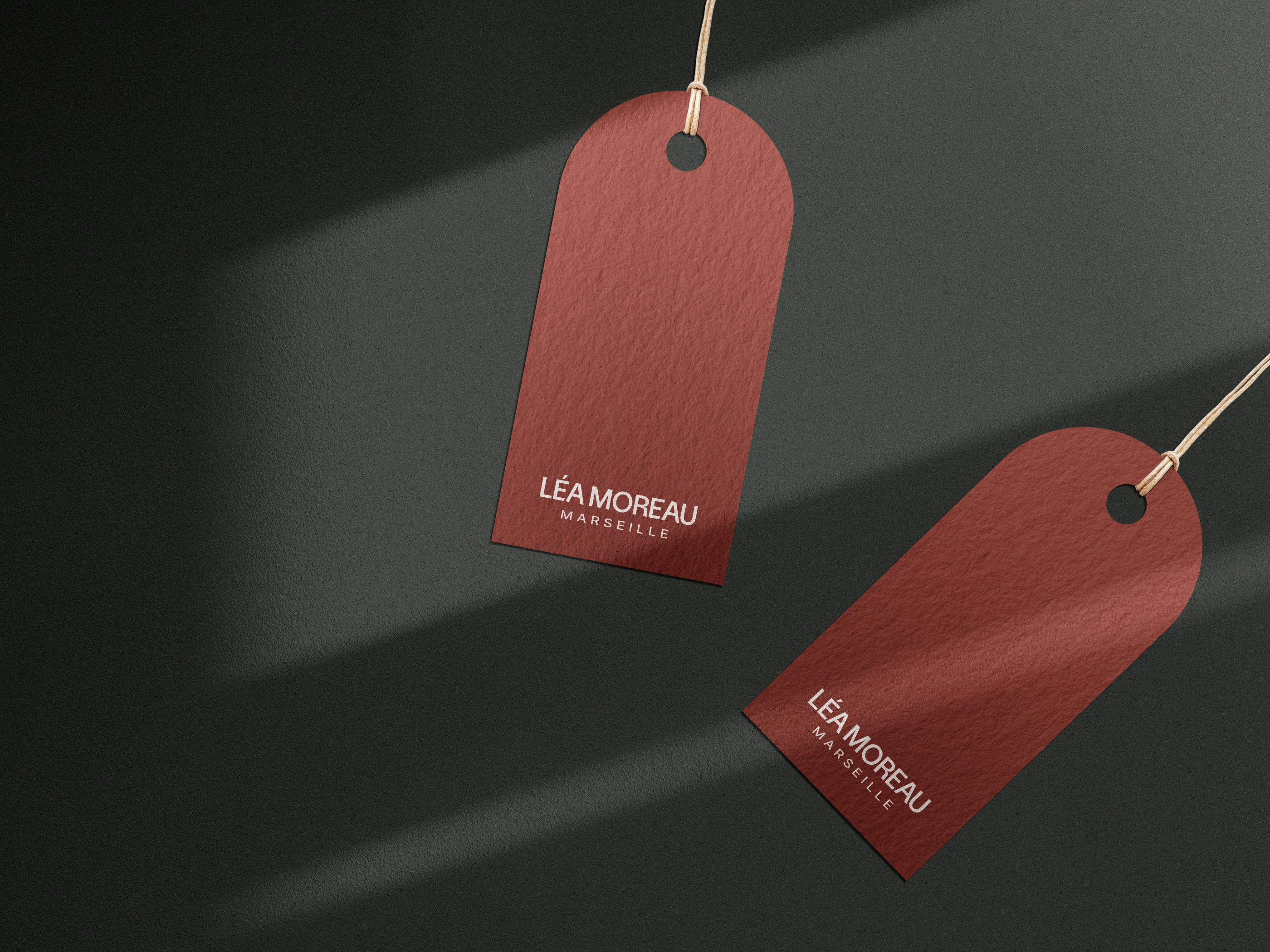 Womenswear Wordmark on Hang Tags