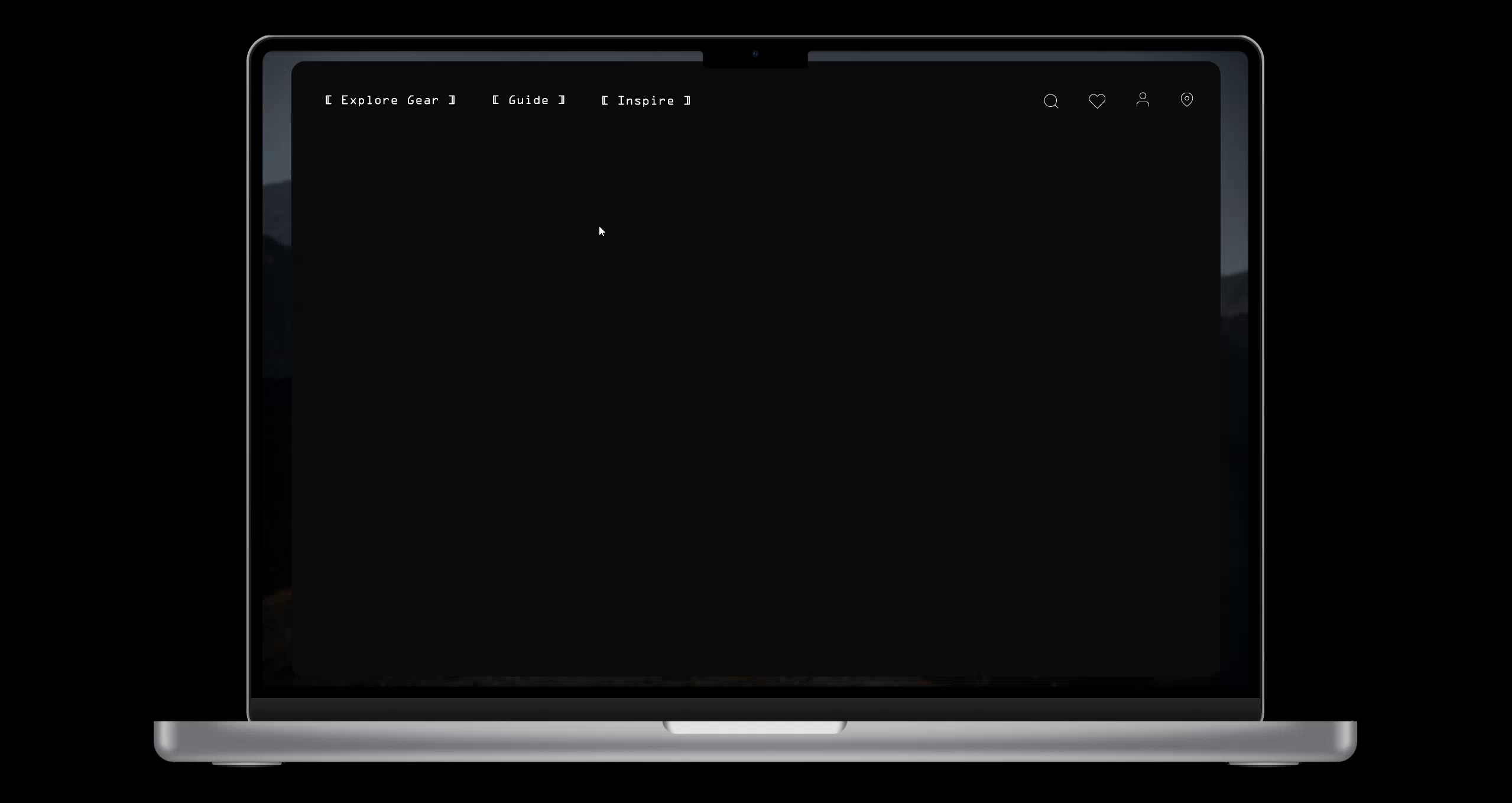 Landing page