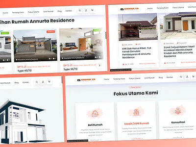 Subsidized Housing Website That Converts, Not Just Looks Good frontend house housingwebsite indonesia landingpage propertydesign realestate ui uidesign web webdesign webdeveloper website websitedesign