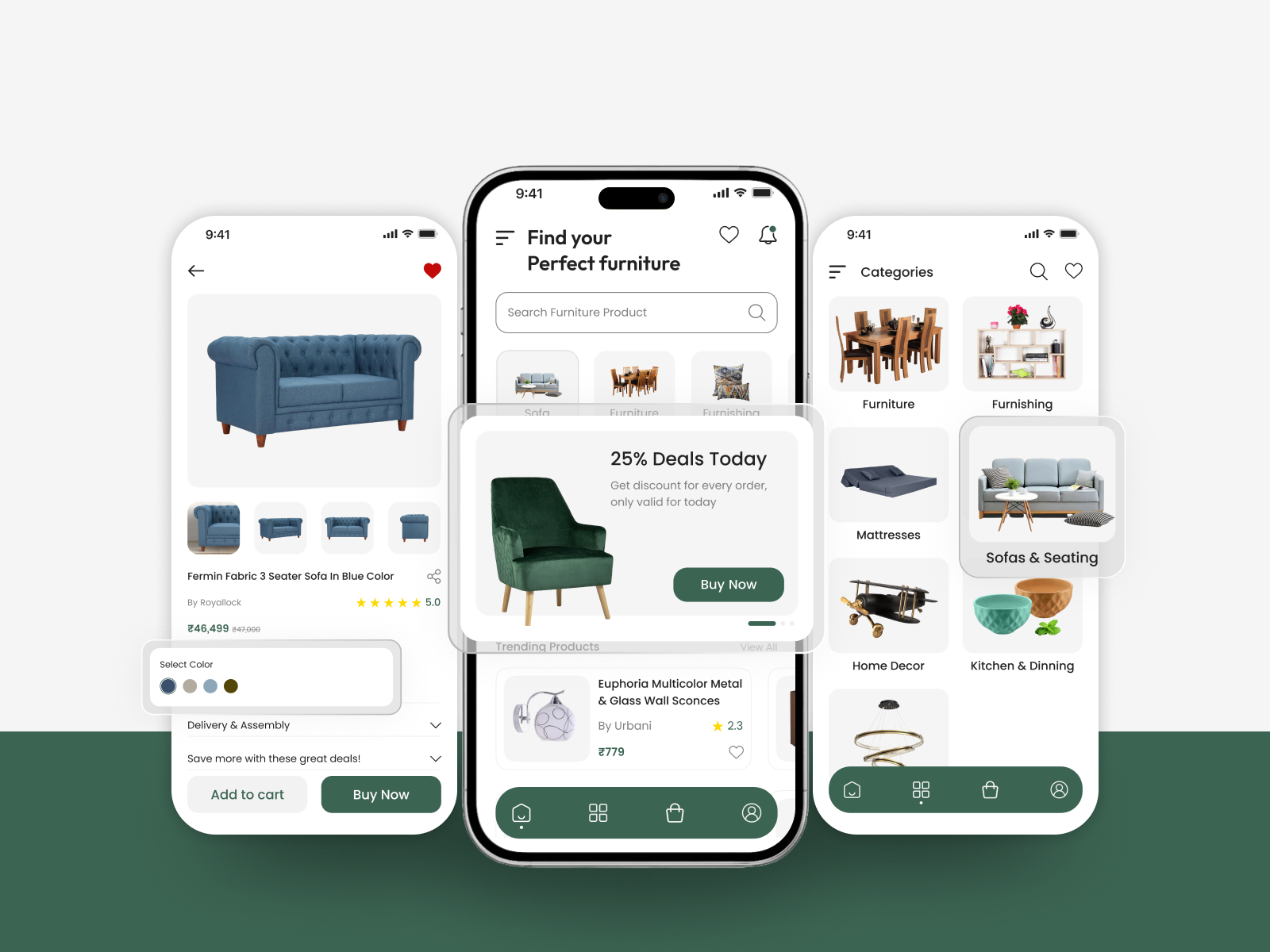 Example of Mobile App UI UX Design