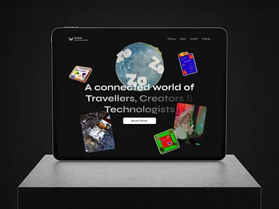zo.xyz website 3d branding community crypto dark theme ethereum genz illustration interaction design landing page motion design nft product design ui design web design web3 zo