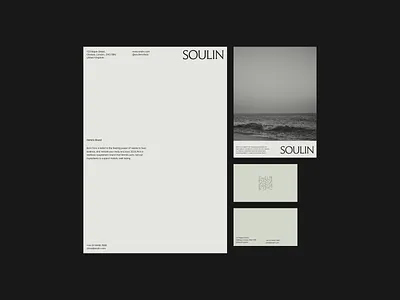 SOULIN Brand Identity - Issue 151 brand identity branding elegant green layout logo minimal minimaldesign supplement wellness