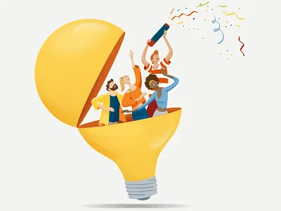 Spot illustrations Social media brand illustration illustration spot illustration texture