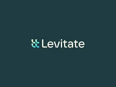 LevitateAi Logo Visual Identity abstract logo agent logo ai logo analytic logo bold logo branding data logo fintech logo futurisitc logo gradient logo growth logo l logo minimal logo modern logo modular logo money logo saas logo startup logo web logo workflow logo