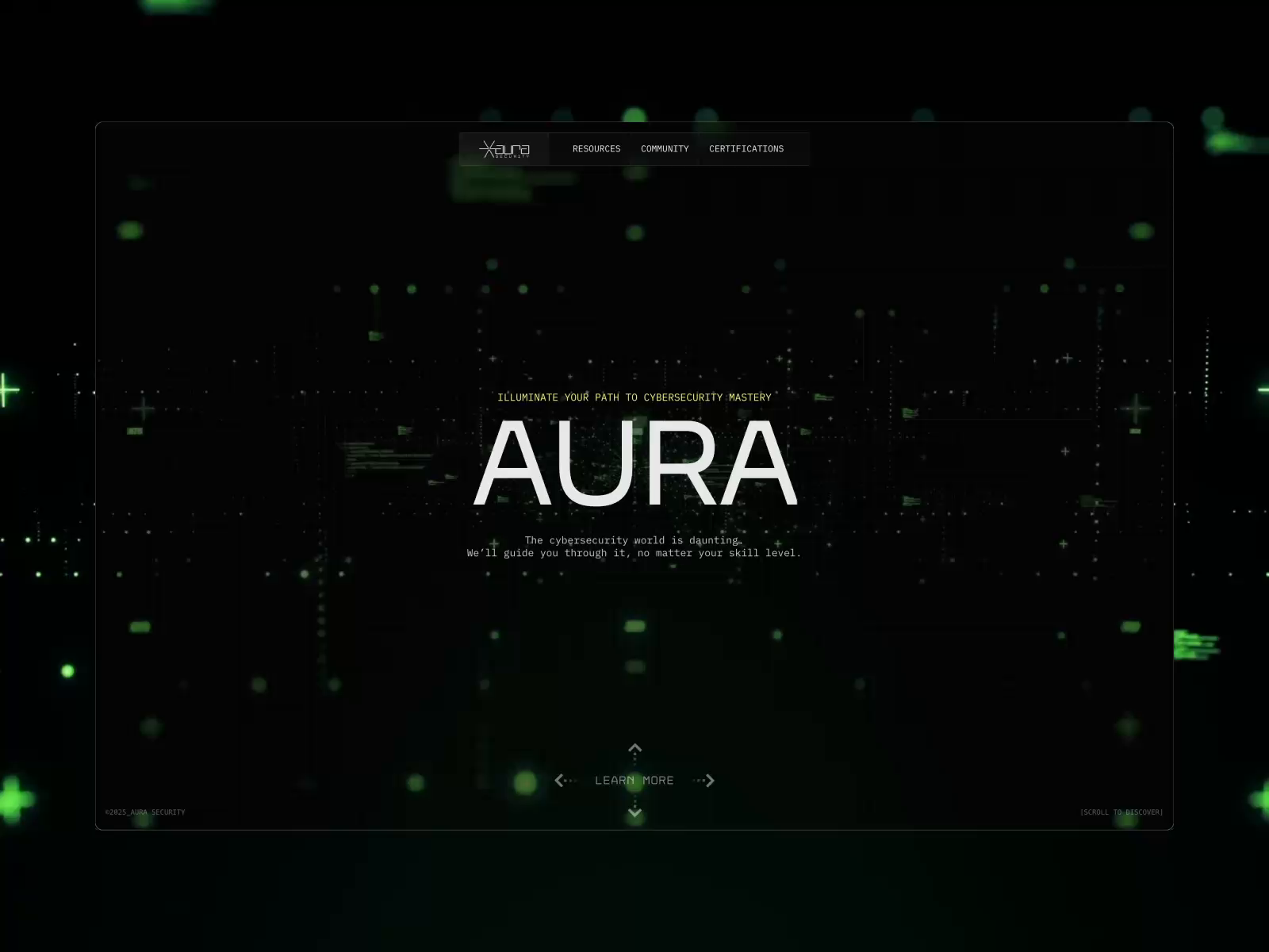 Example of Aura // Website