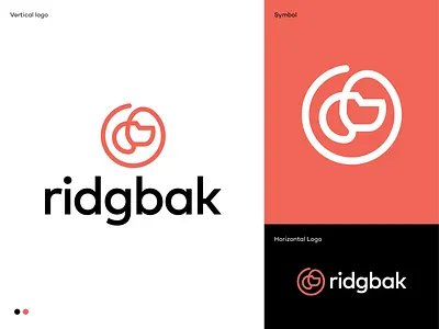 Ridgbak logo animal branding clean dog enterprise expertise industry logo logodesign logodesigner management mark modern ridgeback risk simple strategy symbol