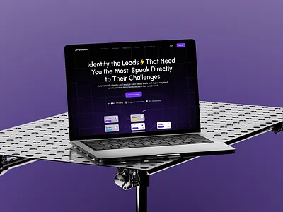 High-Converting Website for an AI SaaS aidesign aiplatform aiwebsite b2bsaas branding cleanui figma landingpagedesign minimaldesign saas saaswebsite uidesign uxdesign visualhierarchy webdesign