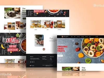 E-Commerce Website Design in Wordpress km touhid kmtouhid kmtouhidwebdeveloper organic food ecommerce website organic food website design organic grocery website organic products online store wordpress web developer