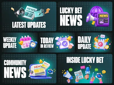 Casino Banners | Gambling iGaming Betting | Social Media app banner banners betting branding casino design figma gambling graphic design igaming illustration logo ui ux vector