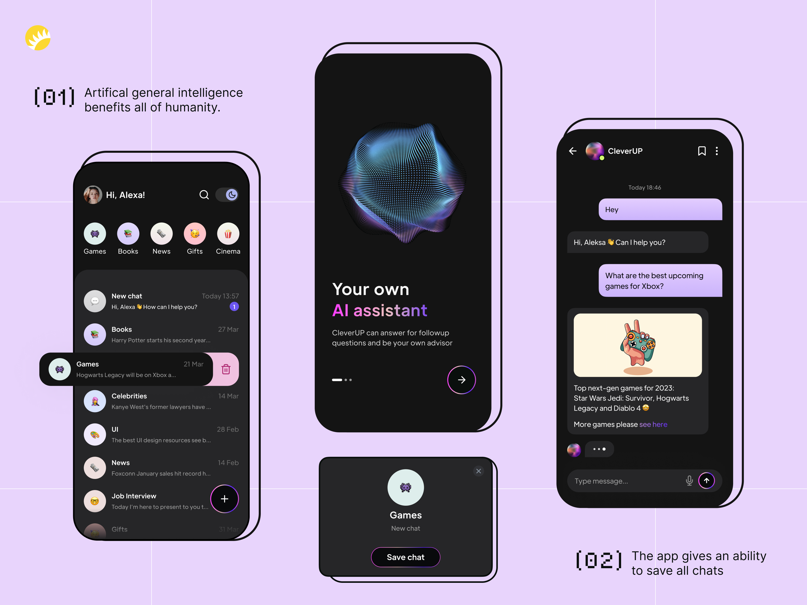 Example of AI Assistant App