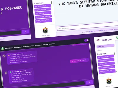 AI-Powered Stunting Prevention for Parepare ai artificial intelligence design frontend landingpage ui webdesign webdeveloper