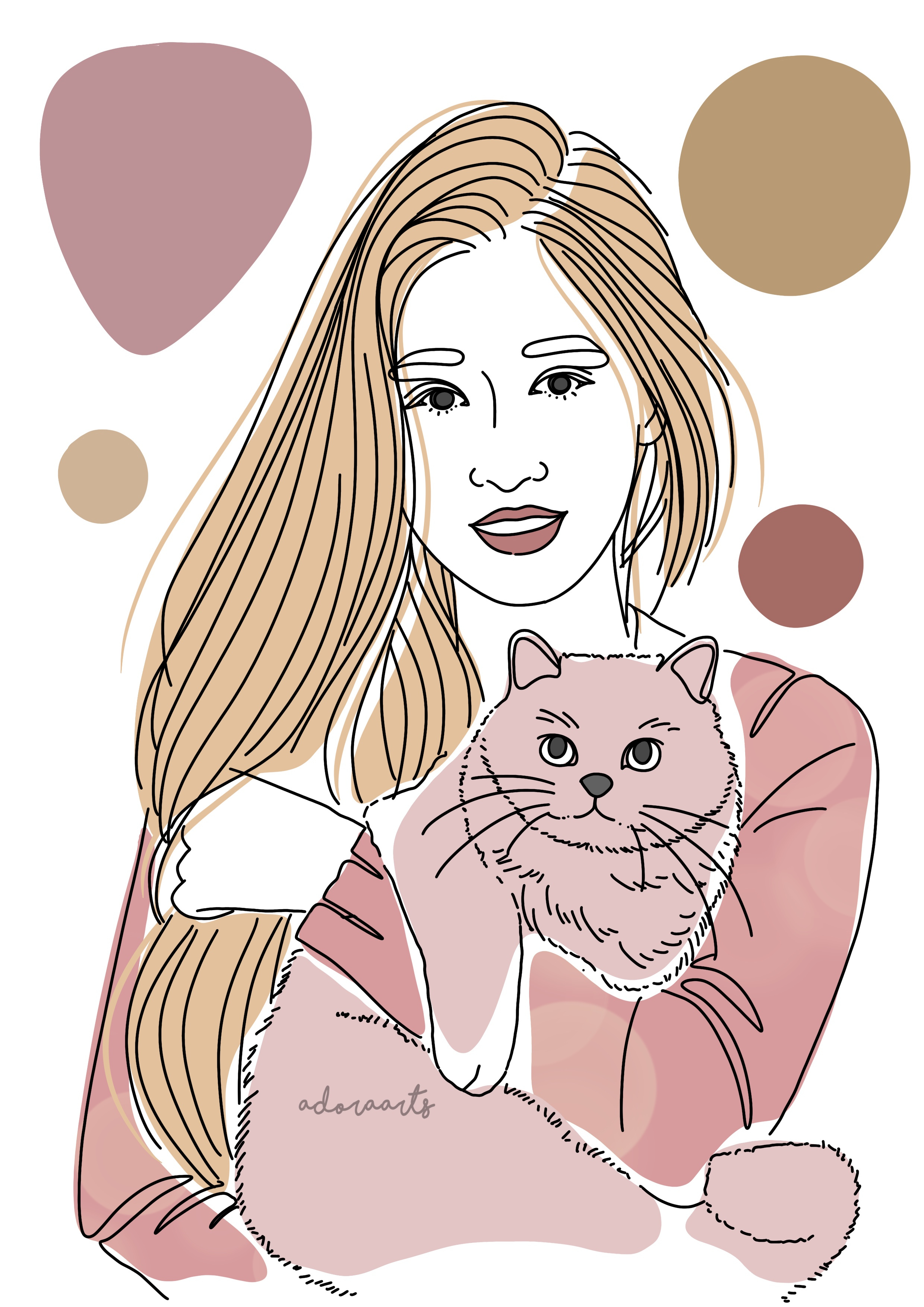 Minimalist Line Art Illustration design digital art illustration line line art minimalist one line portrait vector