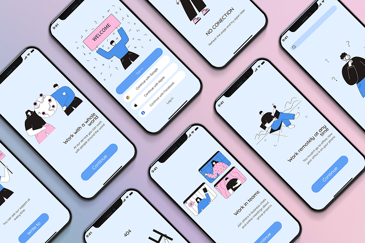 UI UX | Onboarding by Viktoriia on Dribbble