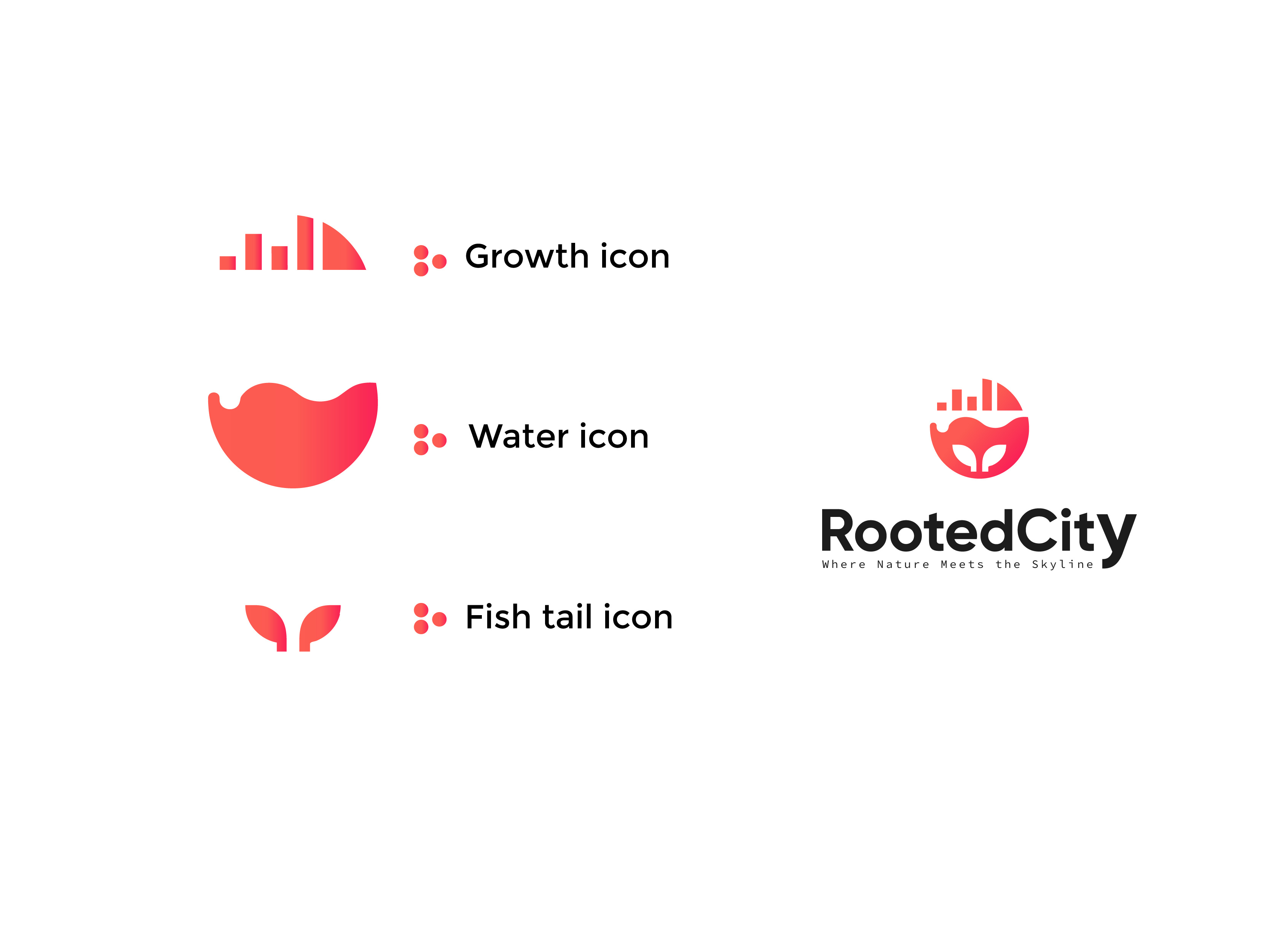 Example of Logo Design Regional/End Visual Identity