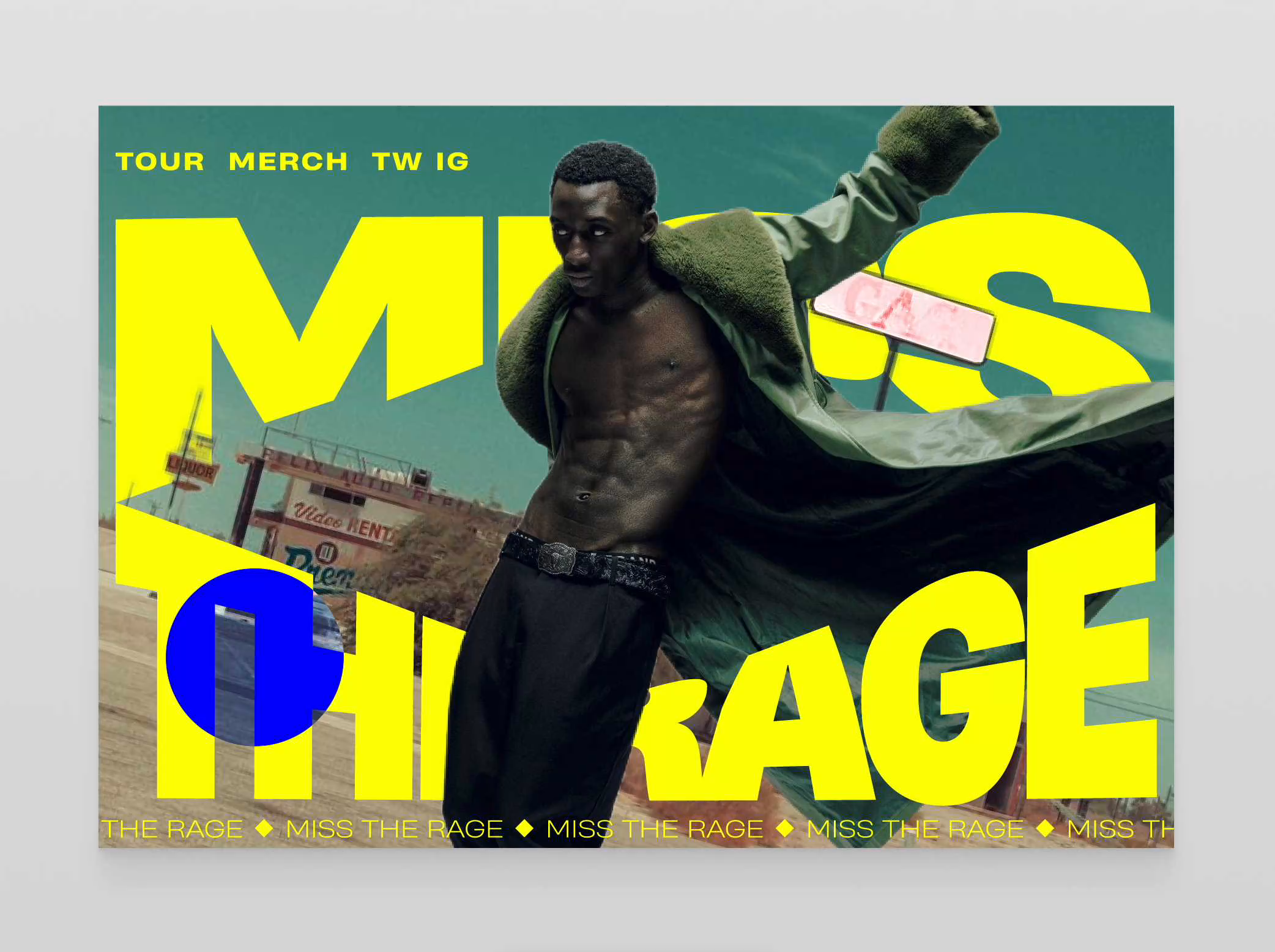 Artist website design