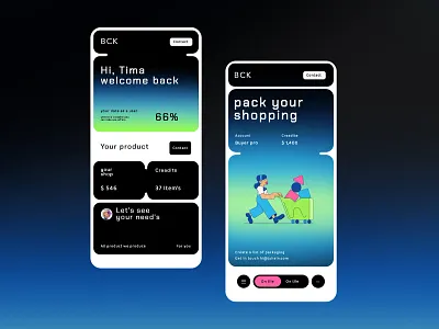 BCK branding character character design design illustration illustrator motion design motion graphics ui