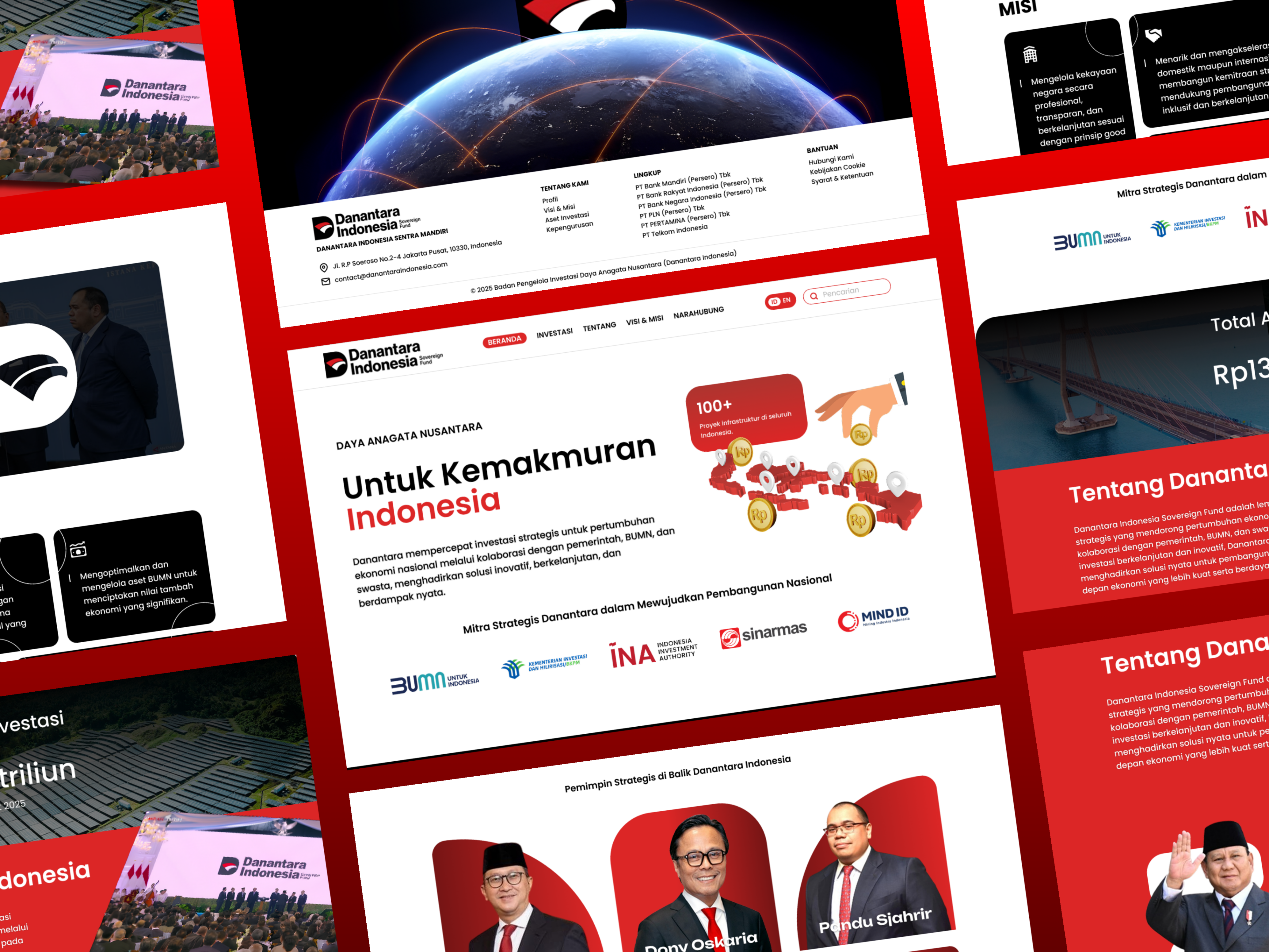 Example of Custom Scrollable Landing Page (Deploy)